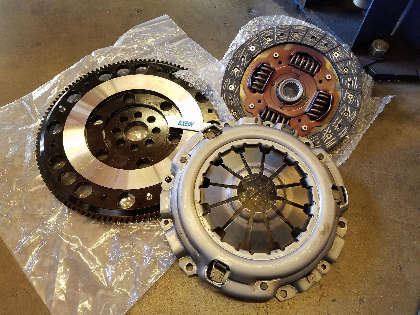 EXEDY CLUTCH PRO-KIT+RACING CHROMOLY FLYWHEEL ACURA RSX TYPE-S CIVIC SI K20 customer photo 1