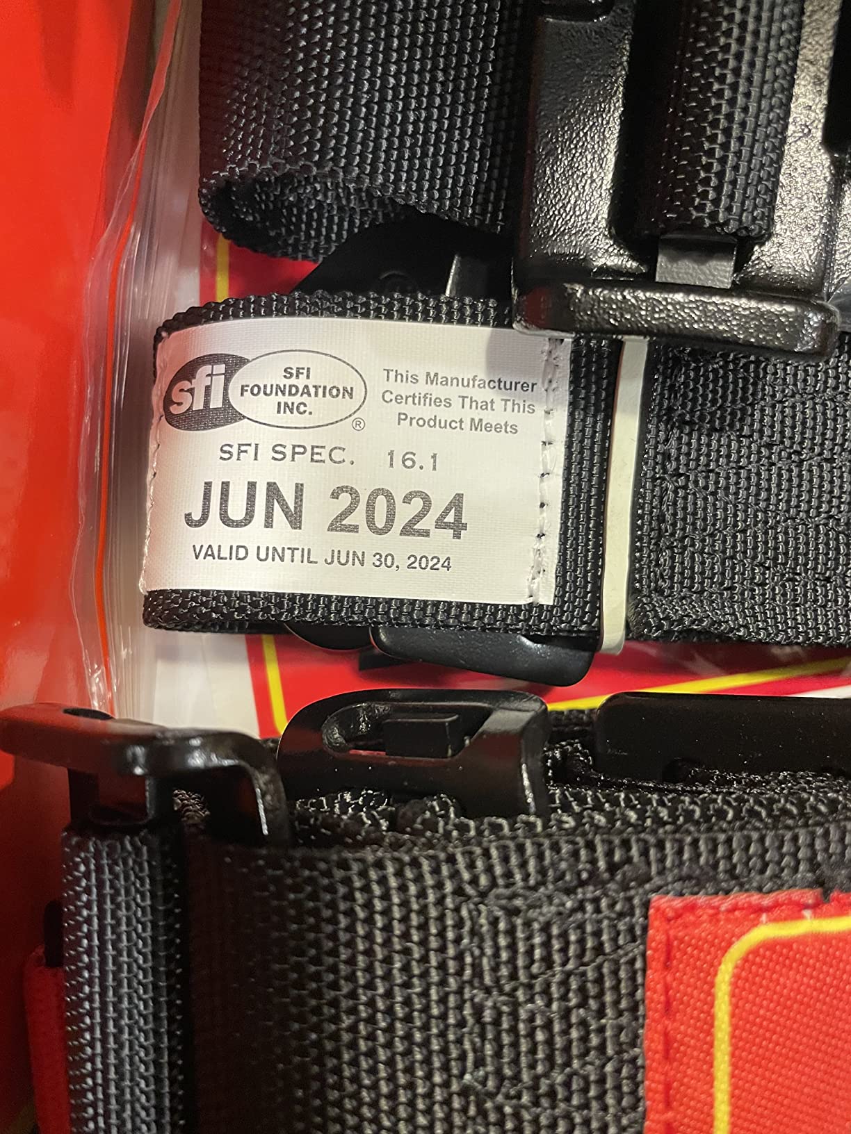 RaceQuip 711001 Racing Harness SFI 16.1 Certified Black customer photo 2