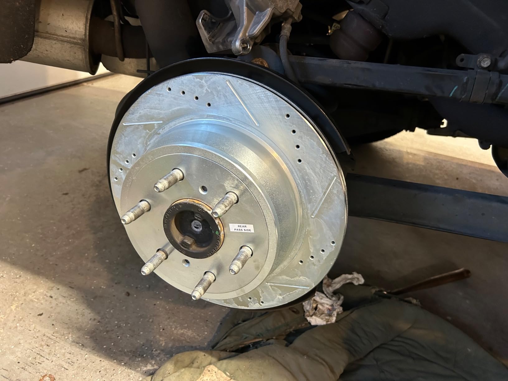 PowerStop Front & Rear Brake Kit For Cadillac Escalade 2015-20 |Chevrolet Silverado 1500 2014-18 - Truck & Tow Carbon Fiber Ceramic Brake Pads + Drilled & Slotted Rotors Upgrade, K6560-36 customer photo 2