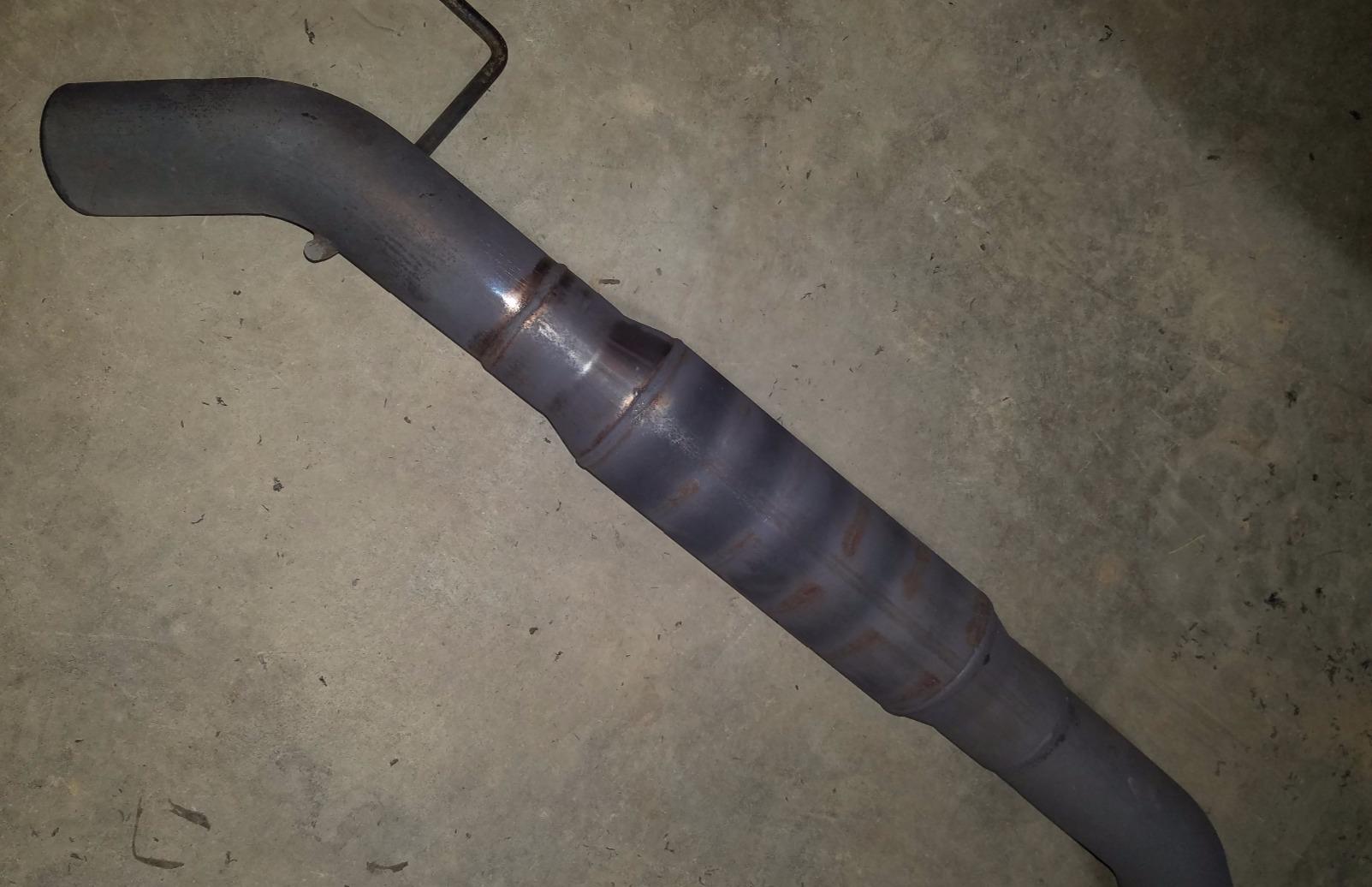 Flowmaster 817707 Outlaw Extreme Cat-Back Exhaust Kit 3 Inch 409 Stainless Steel Black Dump Turn Down Compatible with 2009-2014 Ford F-150 Truck 4.6L 5.0L 5.4L 2 & 4WD All Wheelbases customer photo 2