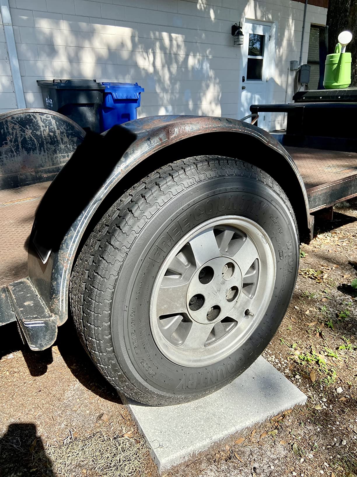 Free Country GRAND RIDE Set 2 ST205/75R15 Premium Trailer Tires 205 75 15 8-Ply Load Range D w/Scuff Guard customer photo 2