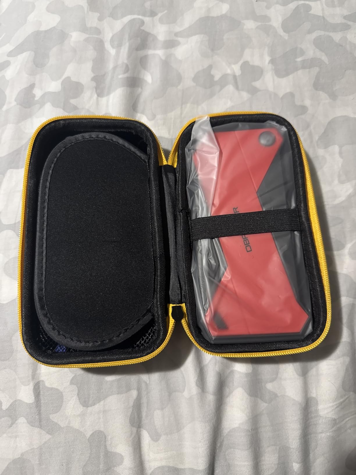 DBPOWER Peak 3000A 18000mAh Portable Car Jump Starter (up to 8.0L Gas, 6.0L Diesel Engine) Battery Booster with Smart Charging Port, Compass, LCD Screen and LED Light (Black/Red) customer photo 1