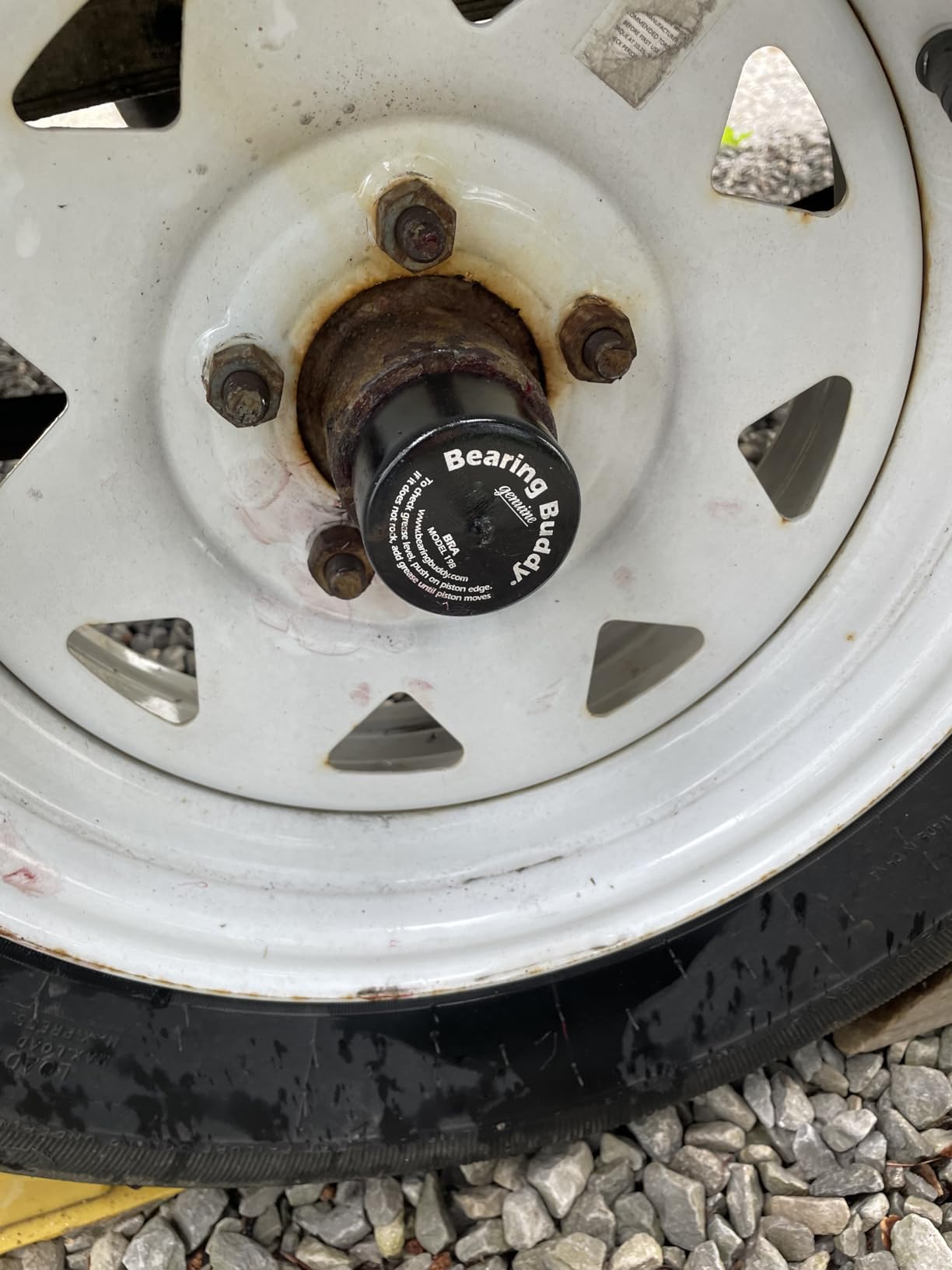 Bearing Buddy 1980 - USA-Made Chrome Plated Wheel Bearing Protectors w/ 19B Bra - Trailer Hub Dust Cap Replacement for Boats, ATVs, Utility Trailers & More - Only Fits Hubs w/a 1.980