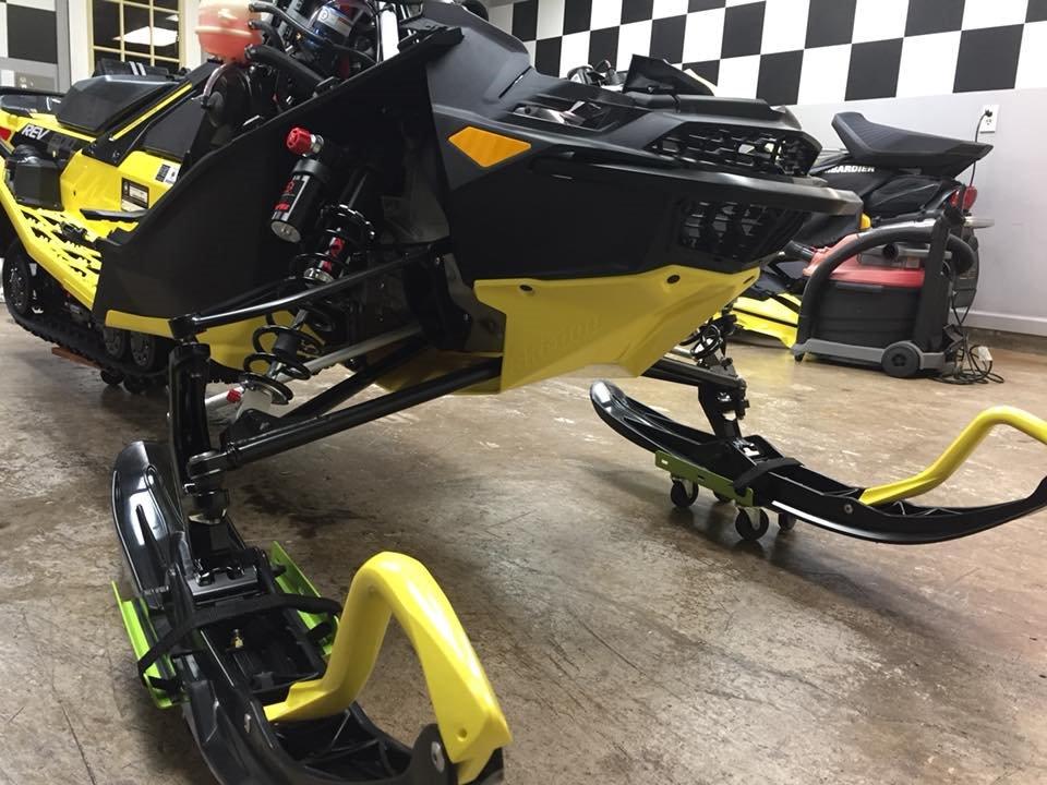 Ski-Doo New OEM Polypropylene Full Body Skid Plate With Attachment Kit 860201441 customer photo 1