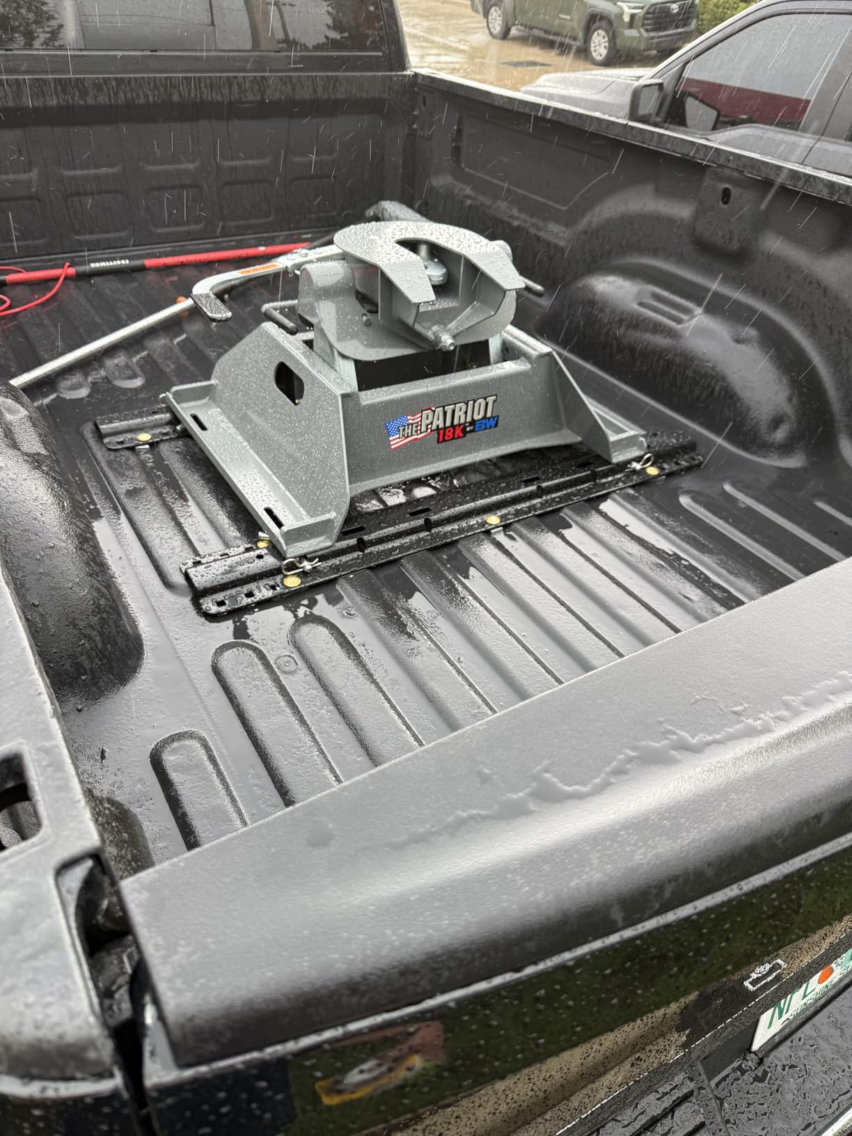 B&W Trailer Hitches Patriot 18K Rail Mounted Fifth Wheel Hitch - RVK3255 customer photo 1