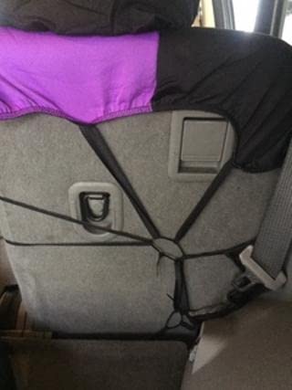 BDK PolyPro Car Seat Covers Full Set in Charcoal on Black - Front and Rear Split Bench for Cars, Easy to Install Cover Set, Accessories Auto Trucks Van SUV customer photo 2