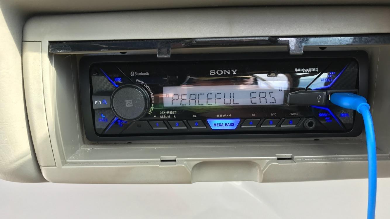 Sony DSXM55BT Bluetooth Marine Digital Media Stereo Receiver SiriusXM Ready, Single DIN customer photo 2