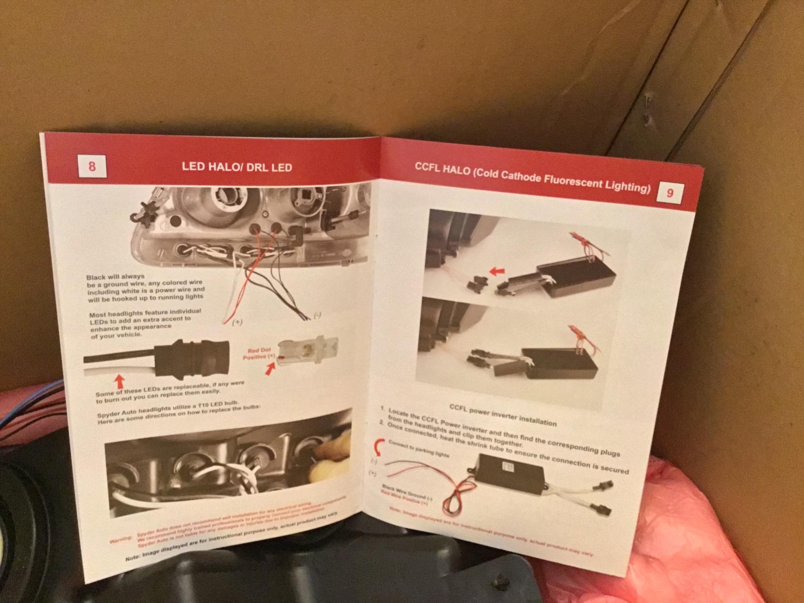 AKKON - For 04-08 Ford F150 F-150 Pickup Black Bezel Dual LED G2 Projector Headlights Front Lamps Replacement customer photo 1