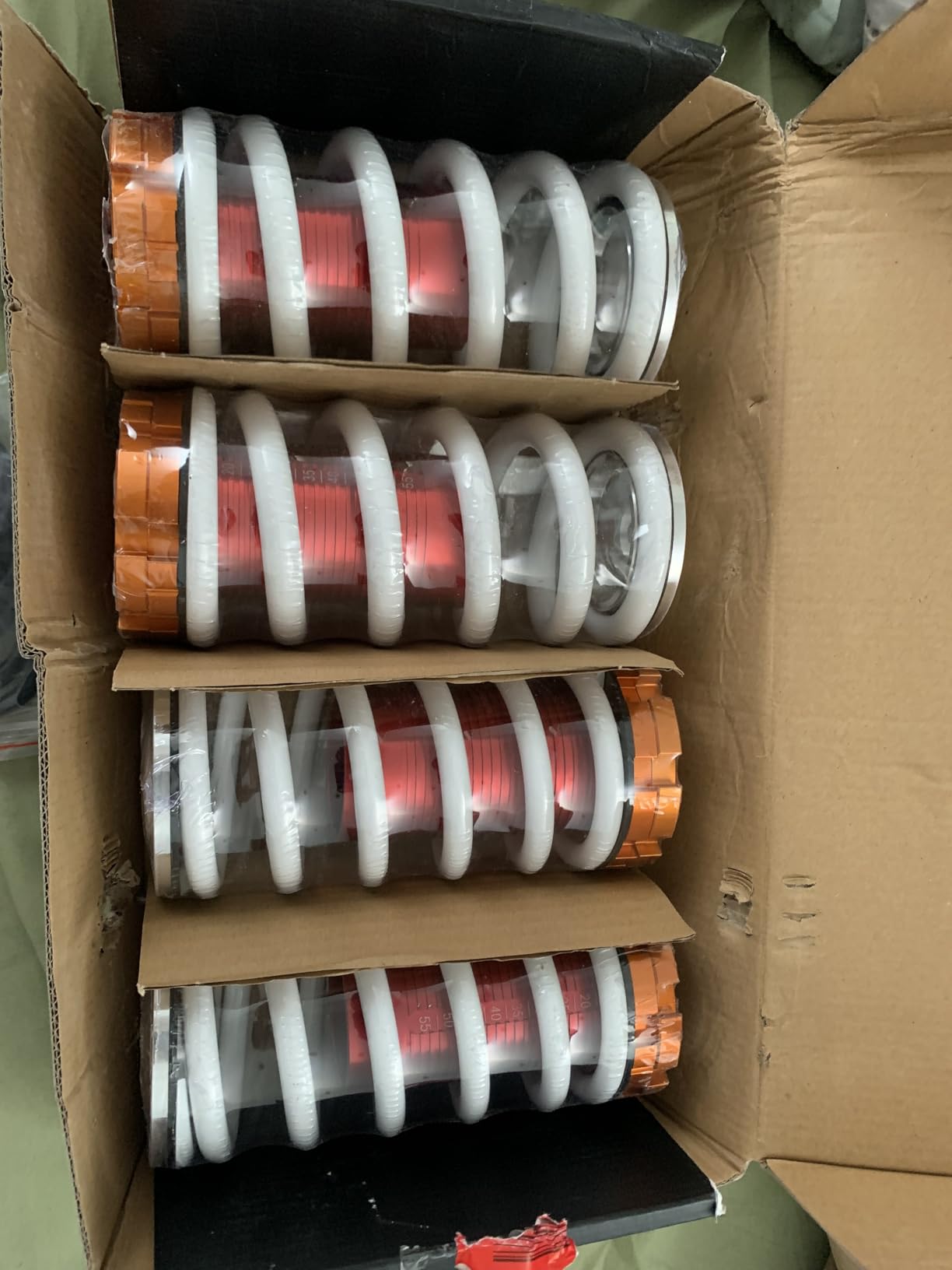 DNA MOTORING 4PCS Suspension Coilover Sleeves Spring Kit Compatible with 88-00 Civic / 93-97 Civic Del Sol / 88-91 CRX / 90-01 Integra, Black, COIL-HC88-T11-BK customer photo 1