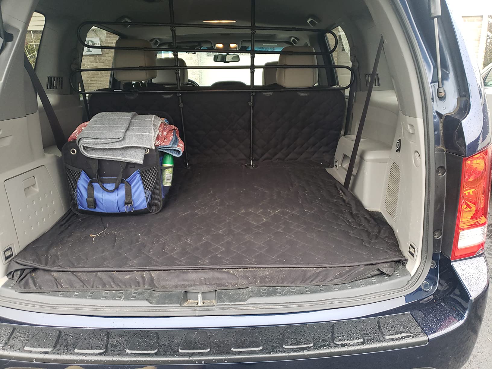 Arf Pets SUV Dog Cargo Liner Cover for SUVs and Cars, Waterproof Material, Non Slip Backing, Extra Bumper Flap Protector, Large Size - Universal Fit customer photo 2