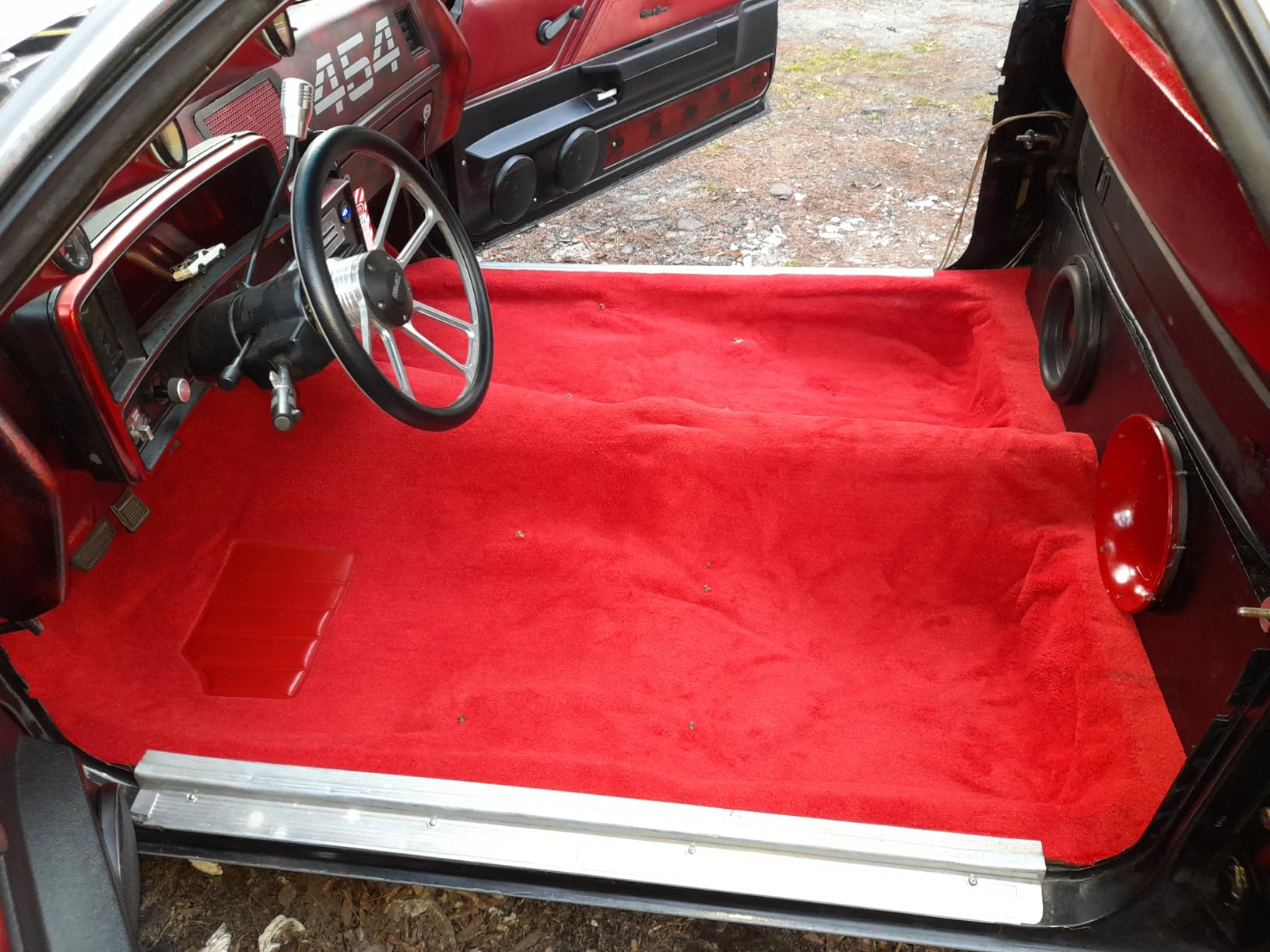 Acc Parts Compatible with 1979 to 1981 Chevrolet El Camino Carpet Custom Molded Replacement Kit, Passenger Area (801-Black Plush Cut Pile) customer photo 2