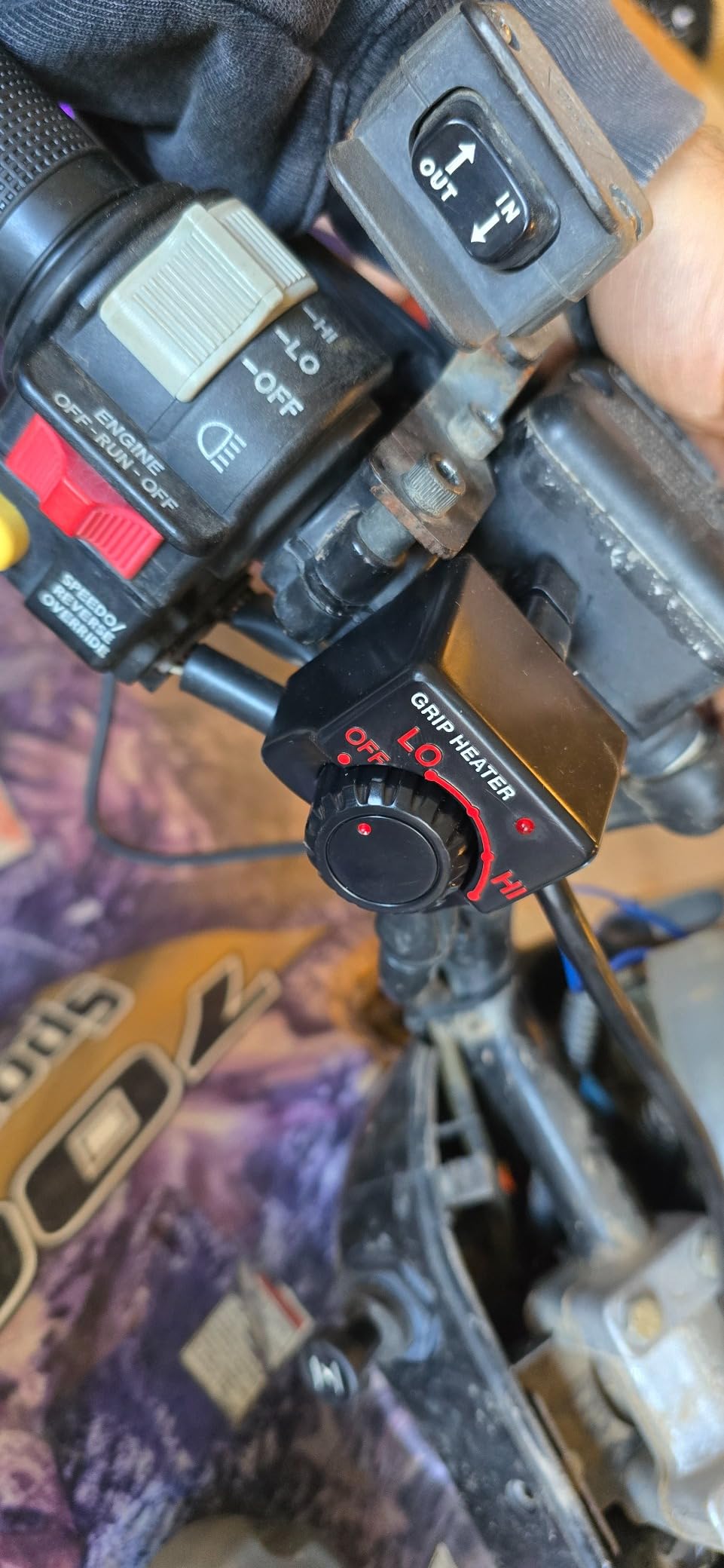 Kimpex Handlebar Grip Heater and Thumb Warmer Kit 937160 customer photo 2