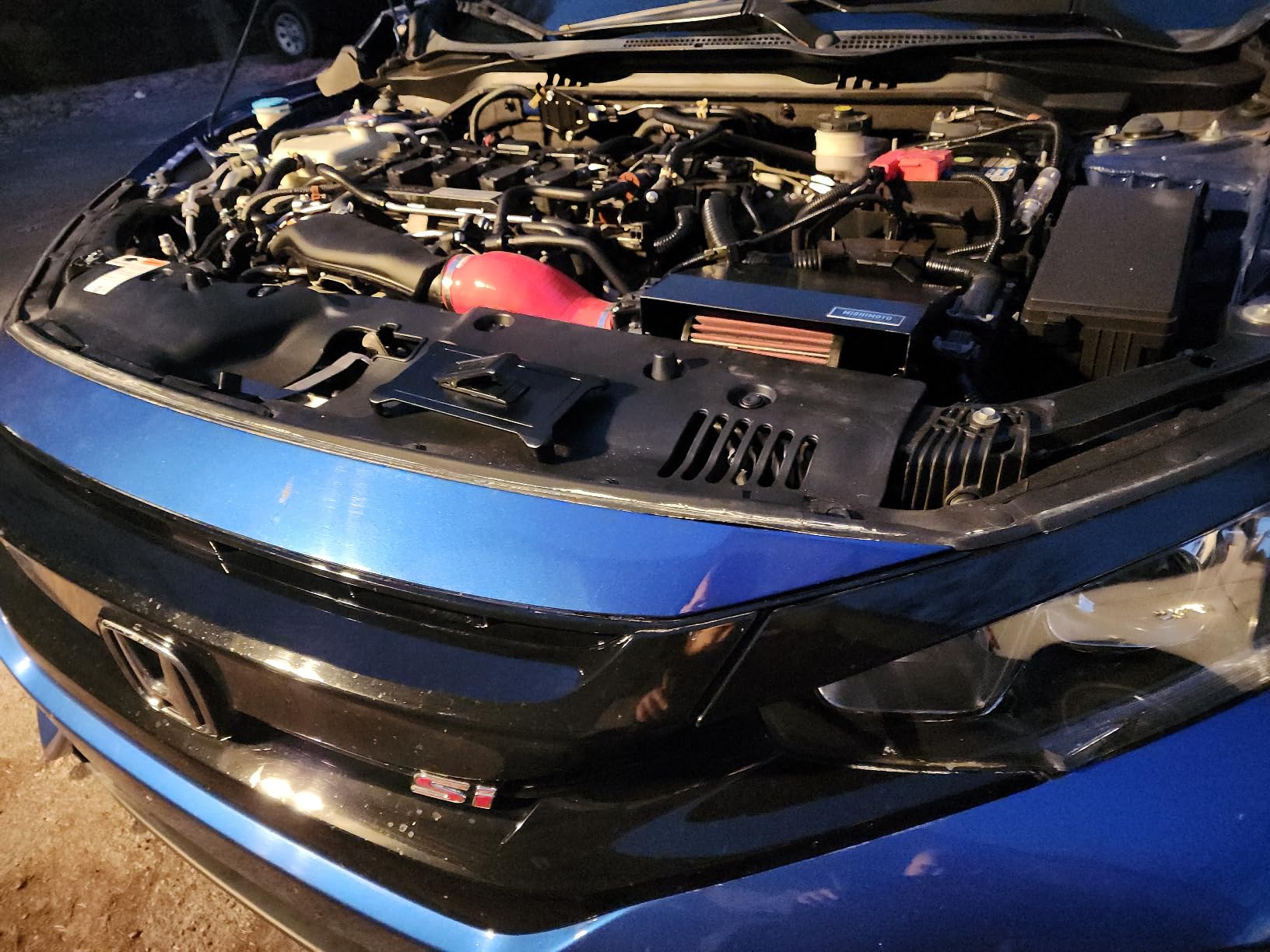 Mishimoto MMAI-CIV-16RD Performance Air Intake Compatible With Honda Civic 1.5 Turbo 2016-2021 Red customer photo 1