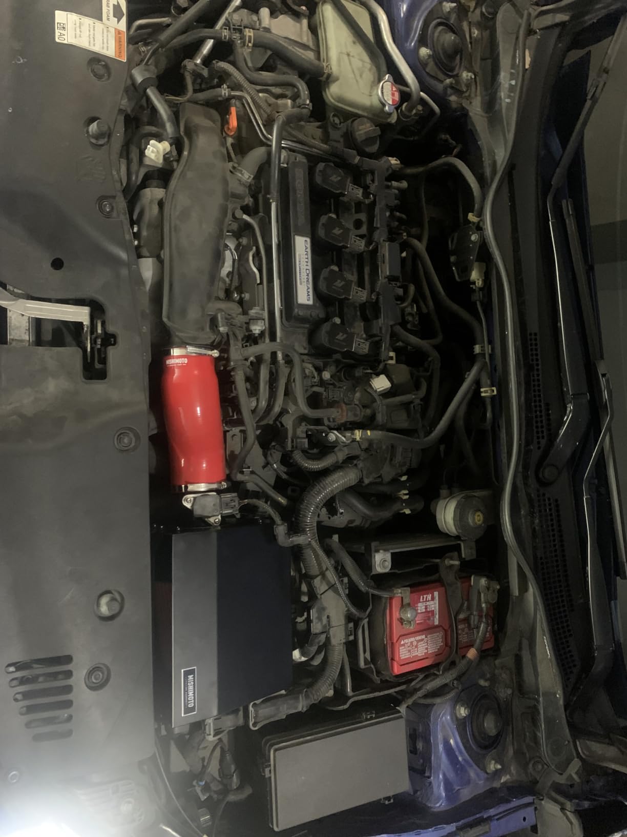 Mishimoto MMAI-CIV-16BK Performance Air Intake Compatible With Honda Civic 1.5 Turbo 2016-2021 Black customer photo 2