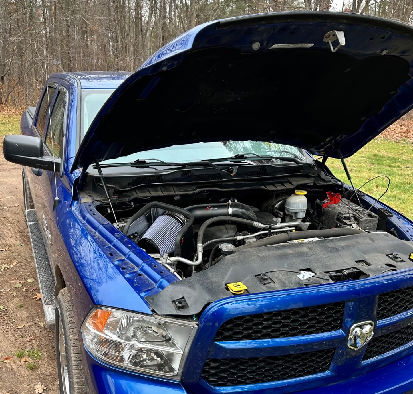 Black Cold Air Filter Intake Systems with Heat Shield 2009-2018 Compatible With Ram 1500 5.7L V8 customer photo 1