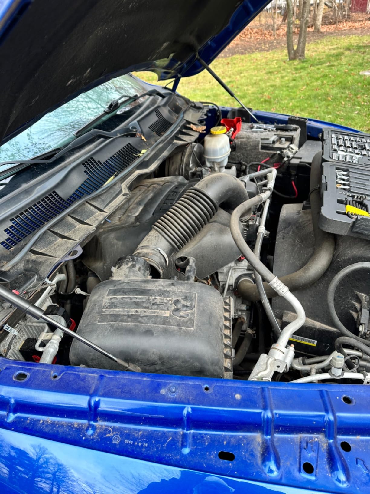 Black Cold Air Filter Intake Systems with Heat Shield 2009-2018 Compatible With Ram 1500 5.7L V8 customer photo 2