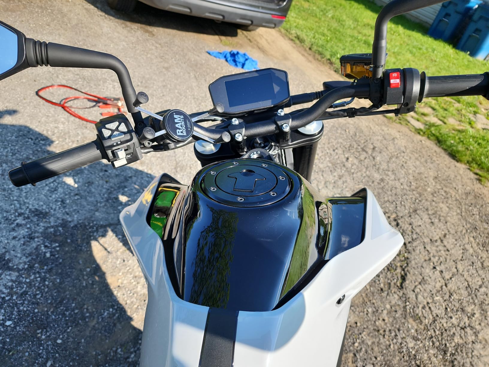 RAM MOUNTS X-Grip Large Phone Mount with RAM Snap-Link Tough-Claw RAM-HOL-UN10-400U for Motorcycle, ATV/UTV, Bike customer photo 1