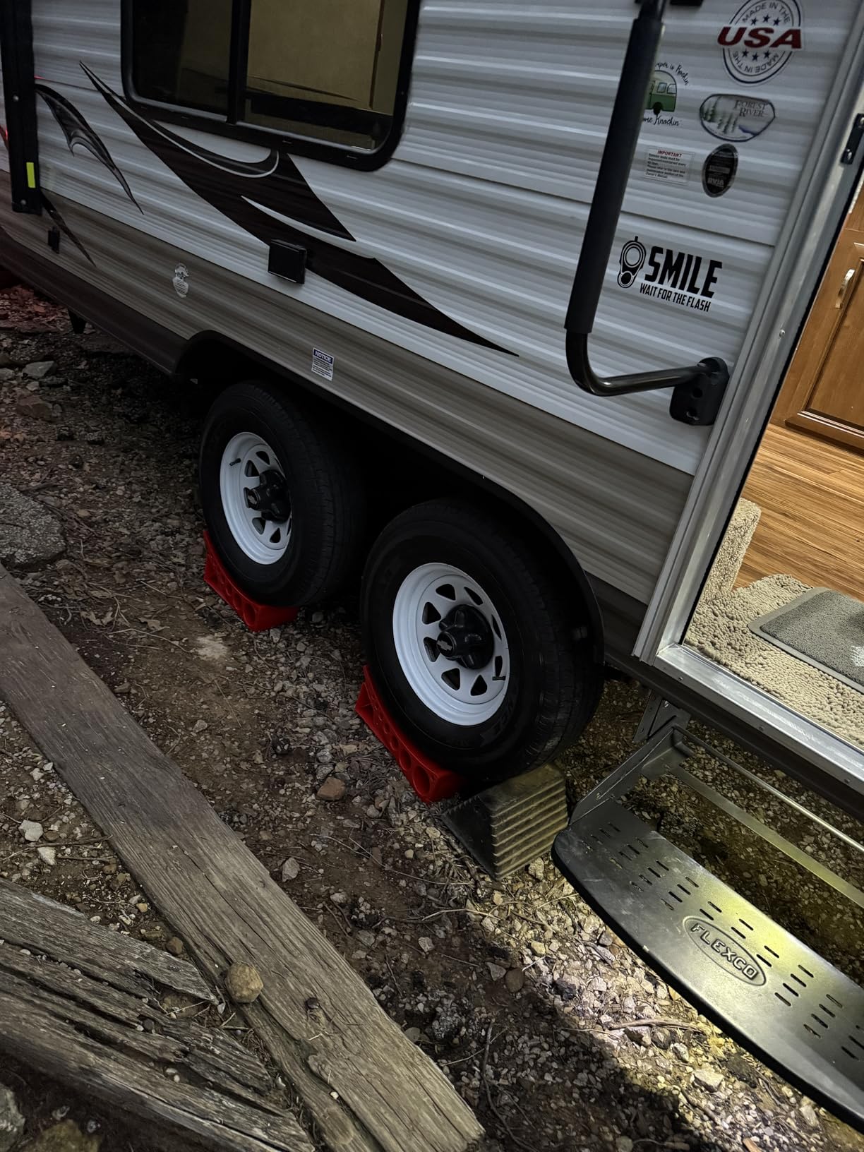 ANDERSEN HITCHES | 3604-2 2-Pack Camper Leveler System Must Have RV | Camping Travel Easy Storage Jack Stabilizer Block | Levelers Blocks for Campers and Fifth Wheels customer photo 2