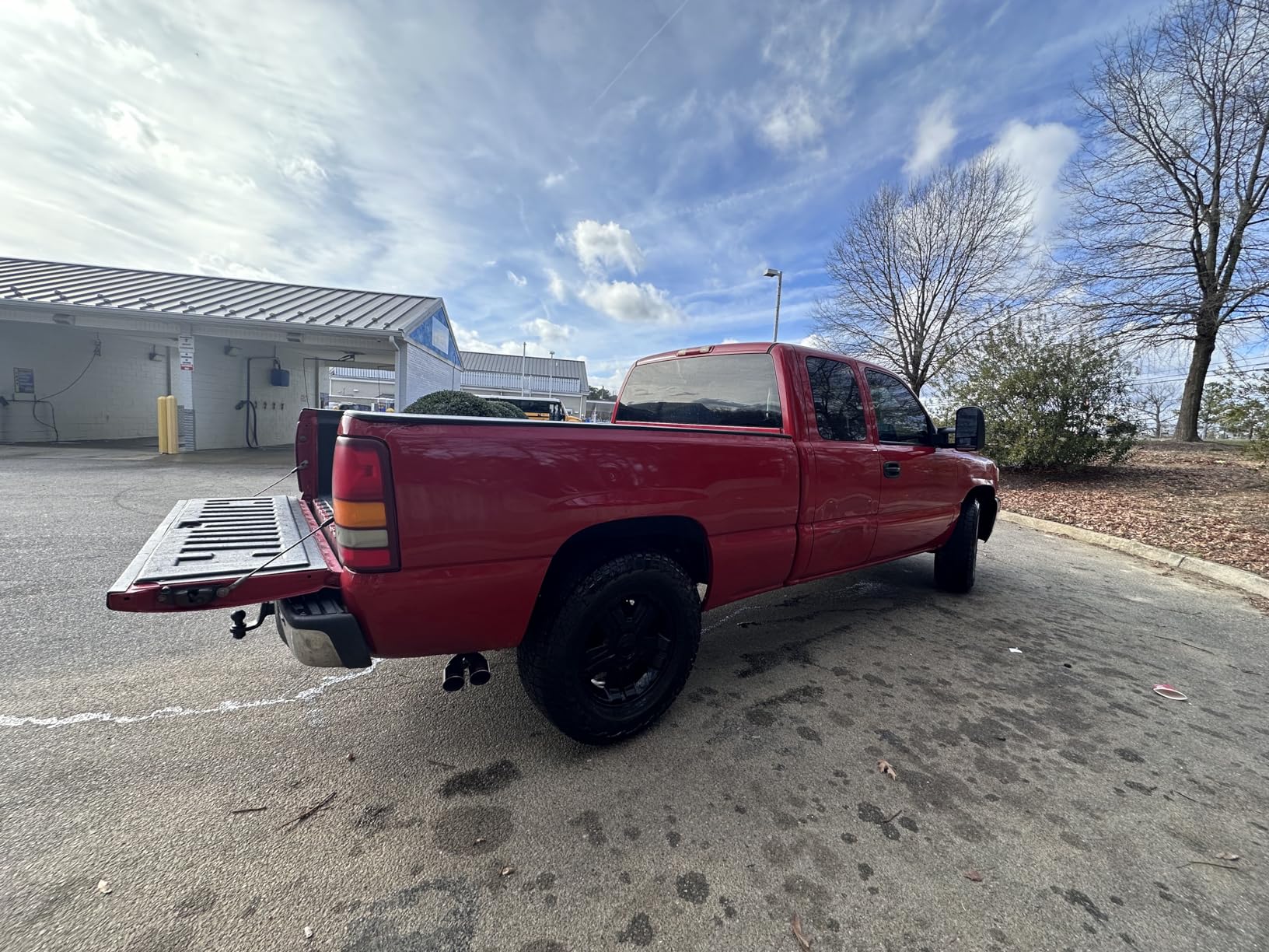 SCITOO Towing Mirrors Fit Chevy GMC Exterior Accessories Mirrors Fit 1999-2007 Chevy/GMC Silverado/Sierra 1500 2500HD 3500HD with Convex Glass Manual Controlling and Telescoping Features customer photo 1
