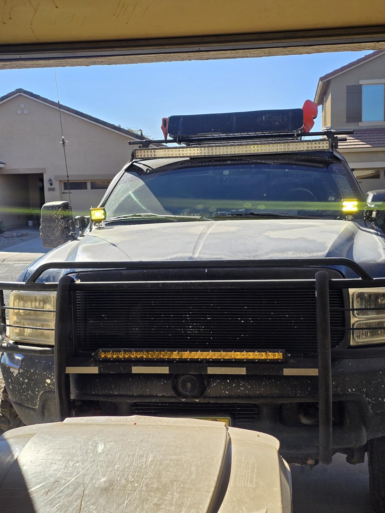 Nilight 4Pcs LED Pods 4Inch 60W Triple Row Flood Spot Combo 6000LM Light Bar Driving Fog Lights Off Road Lighting for Trucks Pickup Golf Cart SUV ATV UTV 4x4 Van Camper Boat customer photo 2