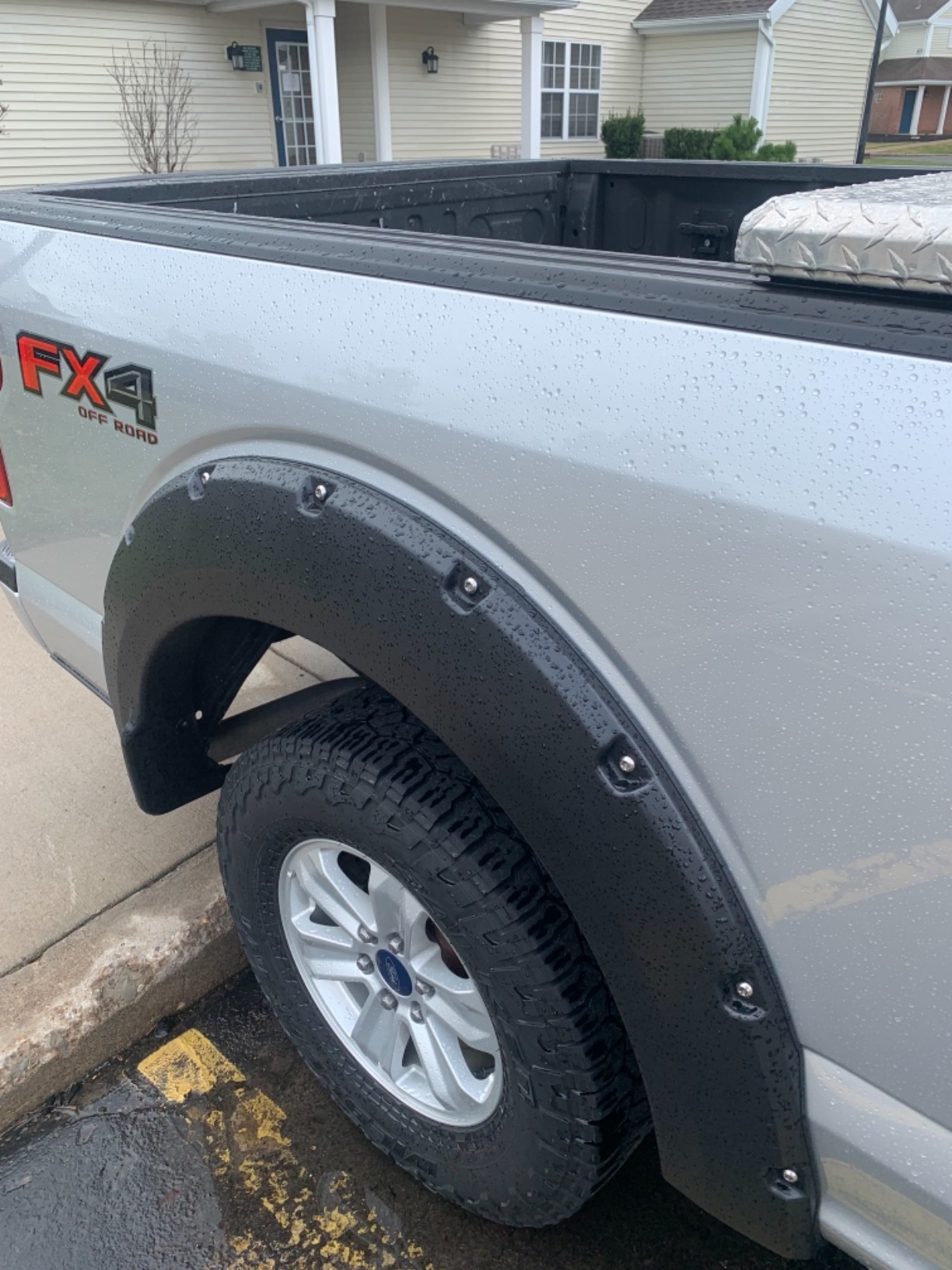 Tyger Auto Fender Flare Compatible with 2015-2017 Ford F-150, Smooth Textured Black Paintable Bolt-Riveted Style 4pc | TG-FF8F4168 customer photo 1