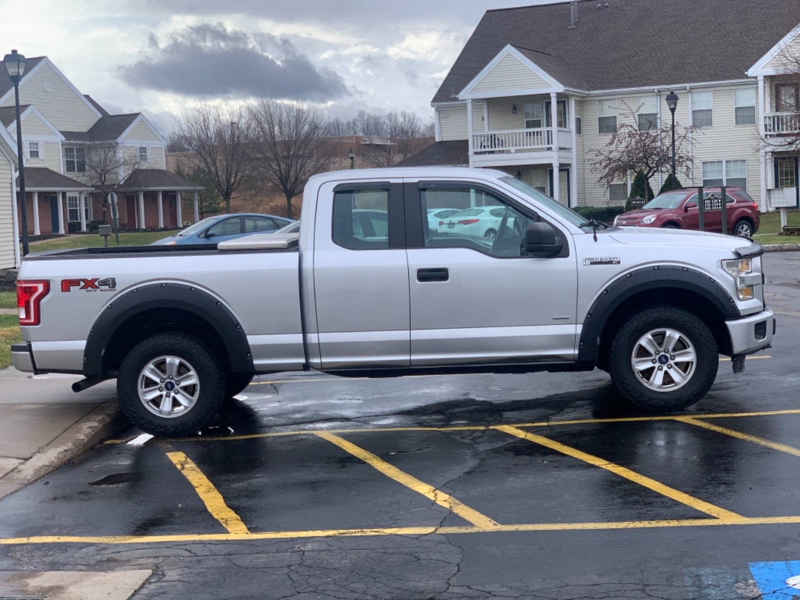 Tyger Auto Fender Flare Compatible with 2015-2017 Ford F-150, Smooth Textured Black Paintable Bolt-Riveted Style 4pc | TG-FF8F4168 customer photo 2