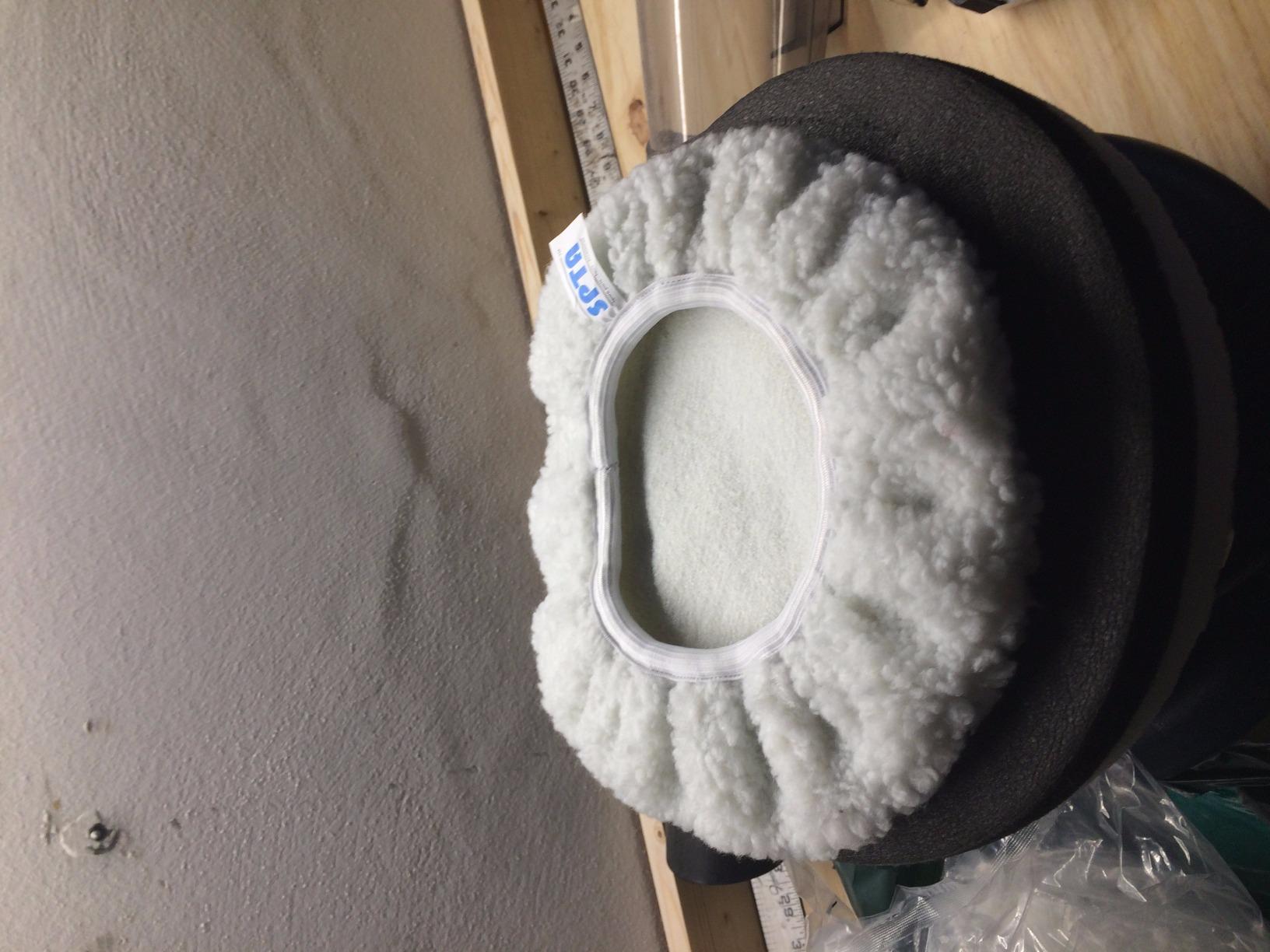 Buffing Polishing Pads, SPTA 6 Inch 150mm Body Repair Polishing Pad Set Made for 6 Inch Backing Plate, 6 Pcs Buffing Pads with Sponge, Wool and Micro-Fiber Pad Set for Car Detailing polishing Buffing customer photo 2