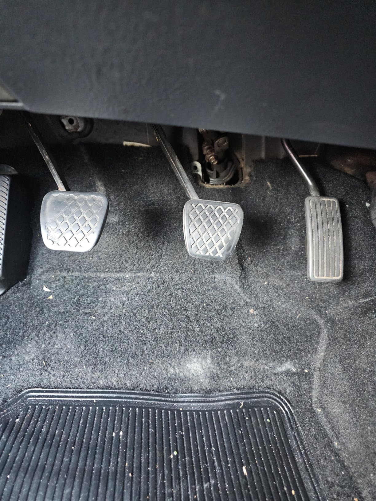 Nonslip Car Foot Rest Pedals for Honda & Acura - 3Pcs Manual Transmission (M/T) Racing Pedal Pads Set - Fits For Civic 1984-2005, Accord, S2000, Integra, RSX, NSX, Fit - Polished Aluminum JDM Style customer photo 2