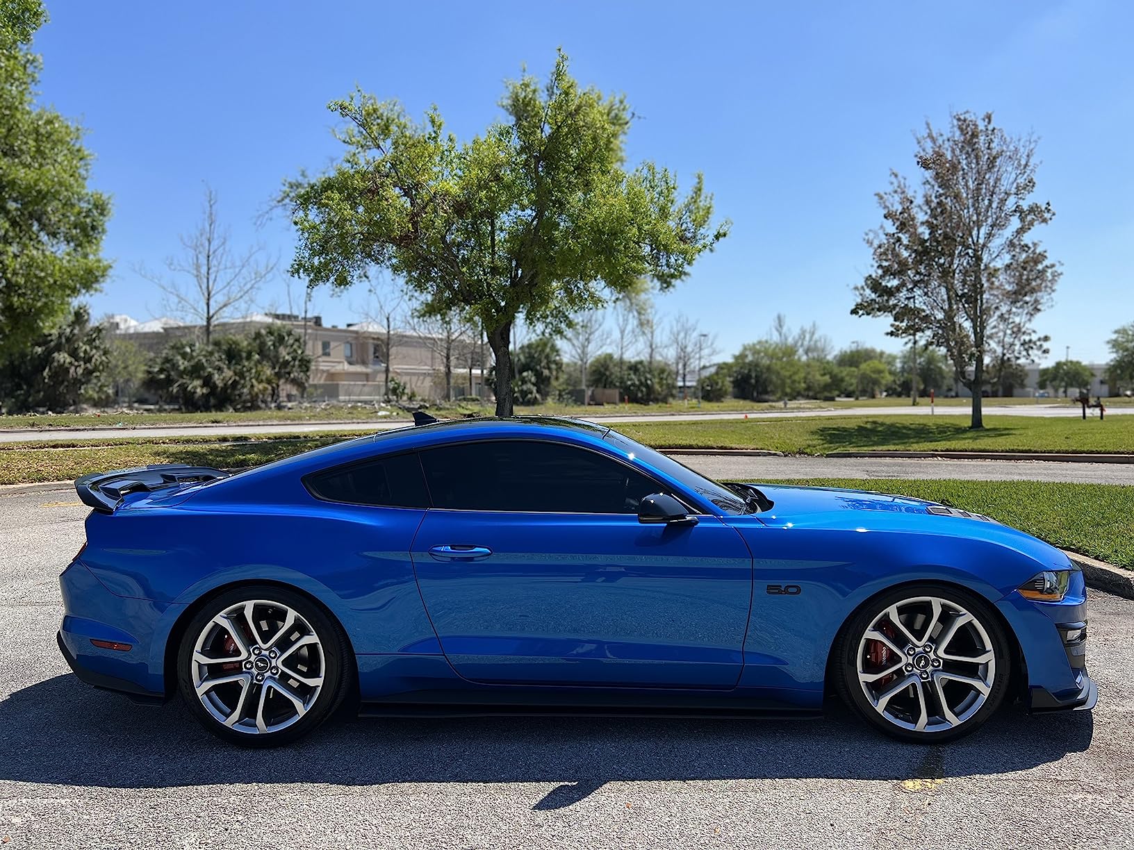 Godspeed LS-TS-FD-0004 Traction-S Performance Lowering Springs, Reduce Body Roll, Improved Handling, Set of 4, compatible with Ford Mustang 2015-22 customer photo 2