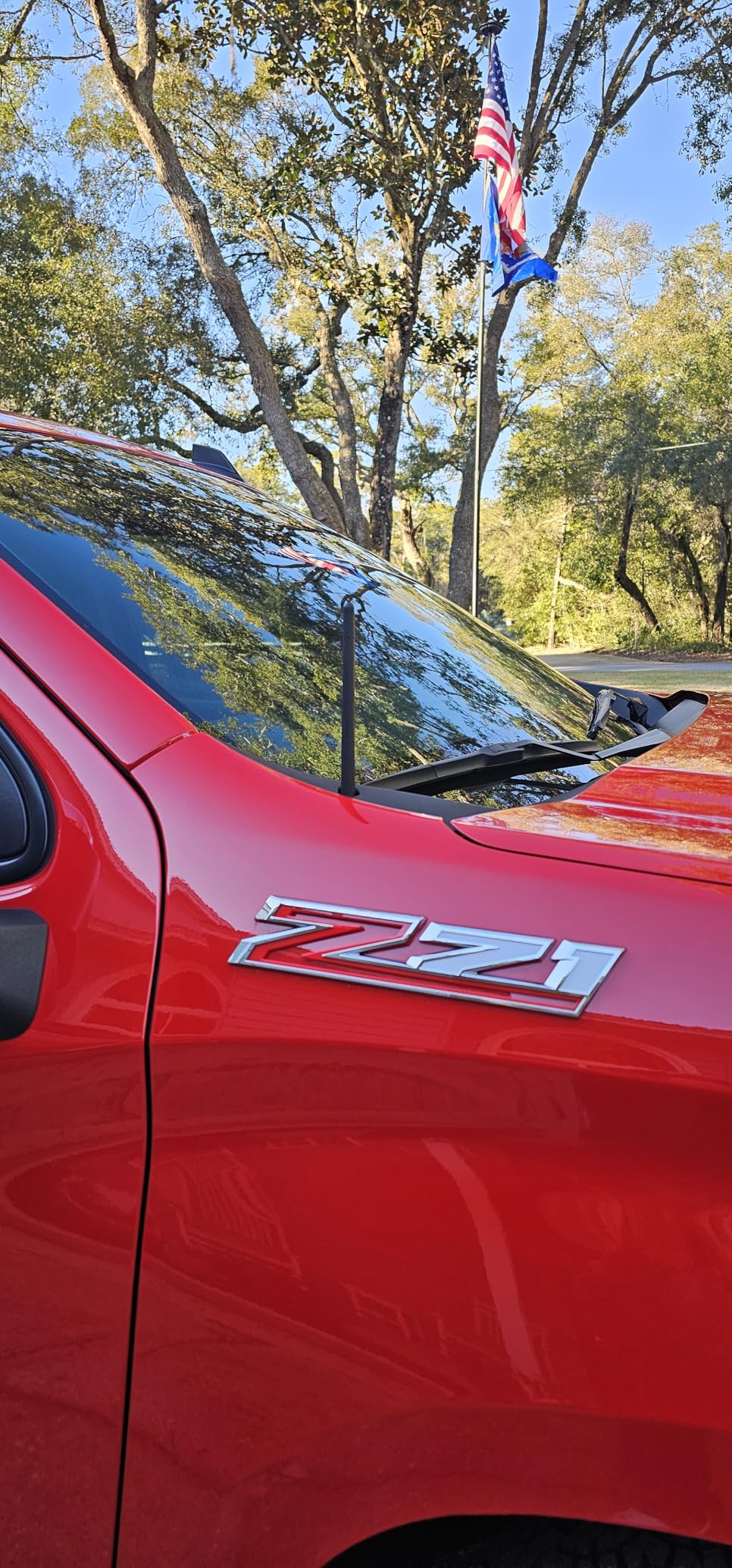 AntennaMastsRus Short Rubber Antenna fits Chevrolet Silverado 1500 (2006-2026), The Original 6 3/4 Inch, Car Wash Proof, Durable EPDM Rubber, Internal Copper Coil for Enhanced Reception customer photo 1