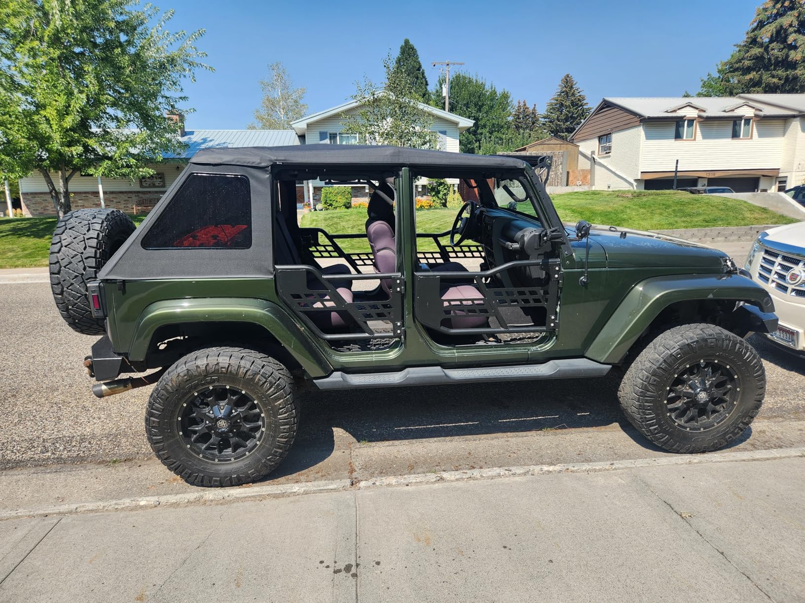 Bestop 54923-35 Black Diamond Trektop NX Glide Convertible Soft Top 4-Door customer photo 2