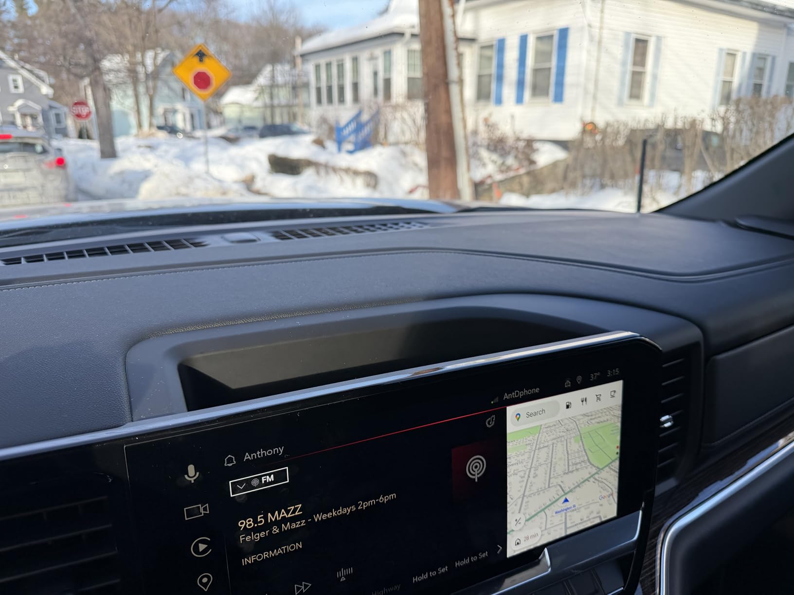 AntennaMastsRus Short Rubber Antenna for GMC Sierra 1500 (2006-2026) - German Engineered with Internal Copper Coil for Enhanced Signal Reception - Car Wash Proof & Easy Install - 6 3/4 Inch customer photo 1