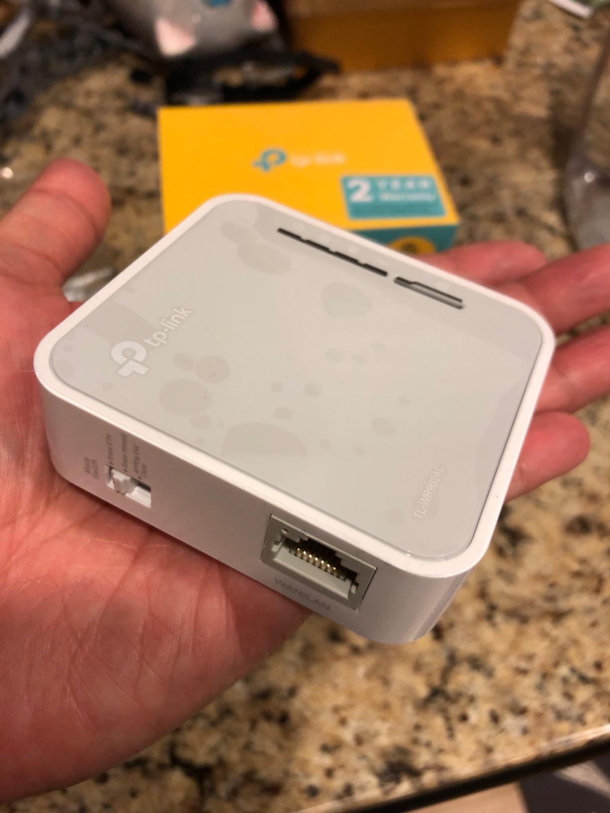 TP-Link WiFi Travel Router (WiFi 5) customer photo 1