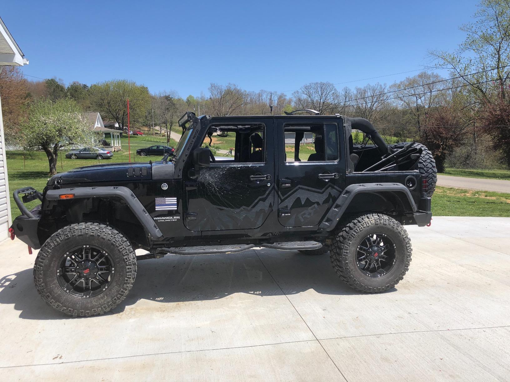 Bestop 54923-17 Black Twill Trektop NX Glide Convertible Soft Top 4-Door customer photo 2