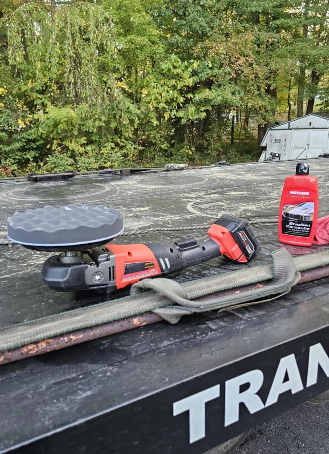 Milwaukee 2738-20 M18 18-Volt Fuel Lithium-Ion Brushless Cordless 7 inch Variable Speed Polisher (Tool-Only) customer photo 1