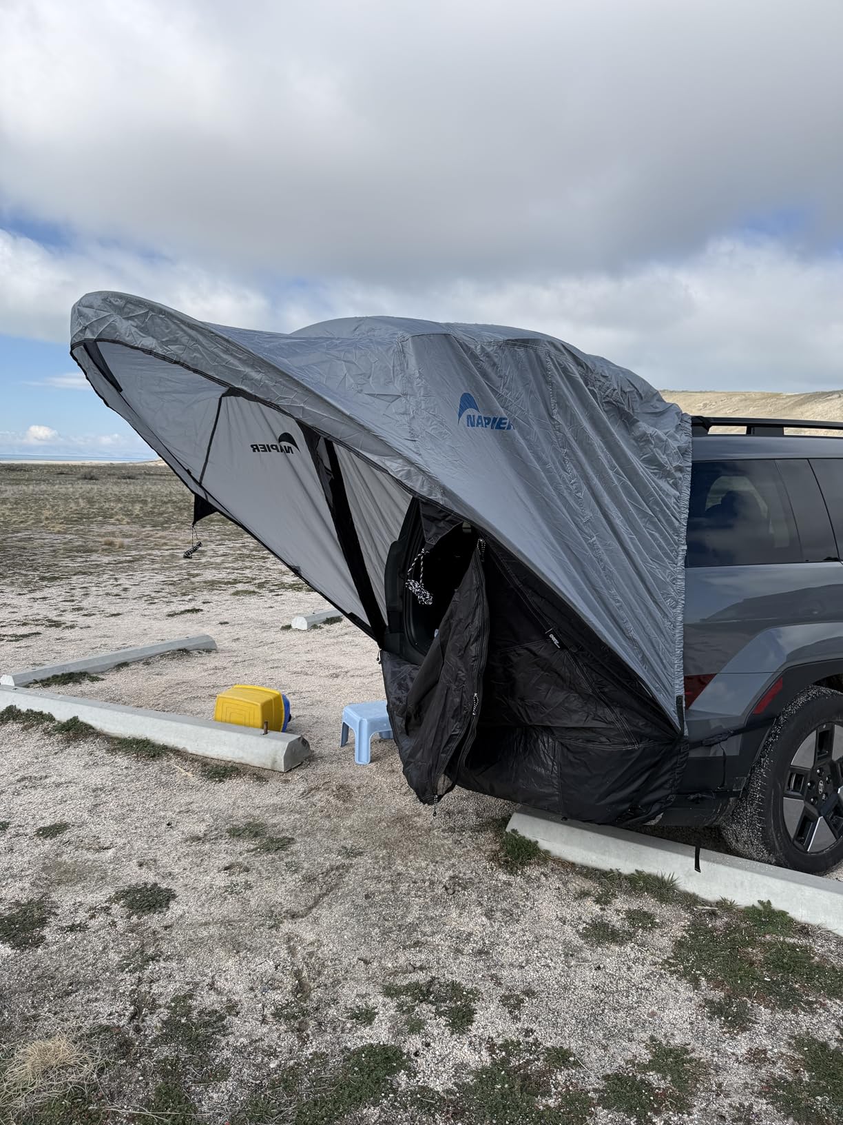 Napier Sportz Cove | SUV Tailgate Tent with Awning | Fits Small to Large SUVs | Easy 5-Minute Setup | Sun Protection & Privacy Shelter for Camping, Tailgating, Road Trips customer photo 2