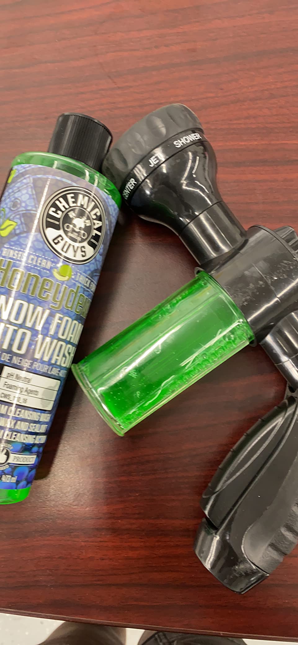 Chemical Guys Honeydew Snow Foam Car Wash Soap for Trucks, Motorcycles, RVs & More, Super Suds, Honeydew Scent - 64 oz (Half Gallon) customer photo 1