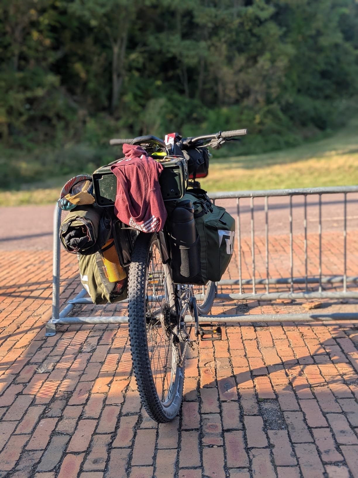 Roswheel Bike Bag Accessories Panniers for Bicycle Rear Rack Bag 50L Waterproof Mountain Electric Bike Saddle Bags for Cycling Traveling Commuting customer photo 1