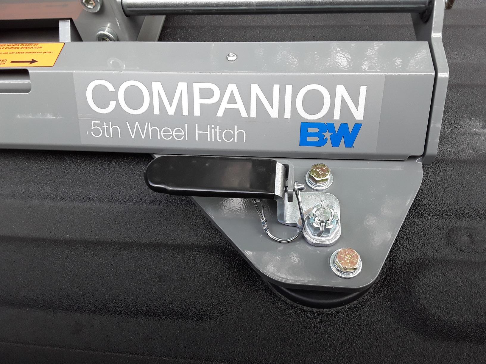 B&W Trailer Hitches Companion OEM Slider Fifth Wheel Hitch - Compatible with Ram OEM Puck System - RVK3670 customer photo 5