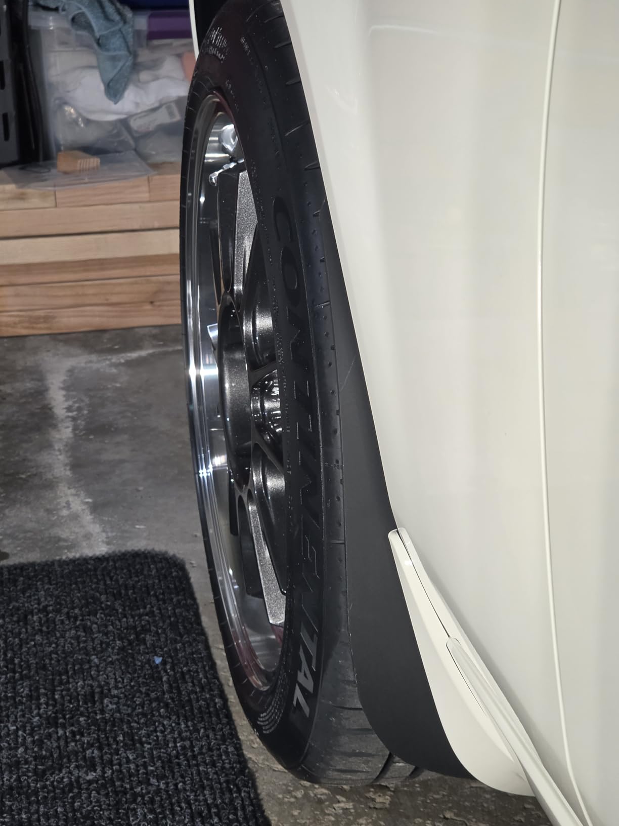 Buyers Products RC30PPB Black Polymer Mud Flaps, 24x30 Inch, Super Durable, Cold Weather Resistant, Impact Resistant Splash Guards for Trucks, Semi Trucks & Trailers, Mud Flaps are NOT Rubber, 2 Pack customer photo 1