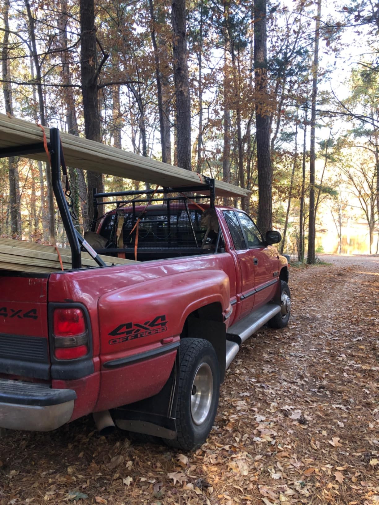 AA-Racks Model X35-W 800 LB Capactiy Extendable Pick-up Truck Rack with Protective Screen Set (Black) customer photo 1