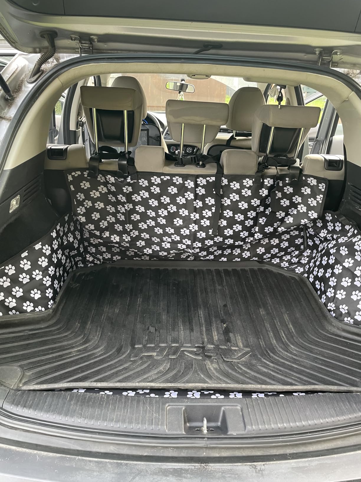 Pet Dog Trunk Cargo Liner - Oxford Car SUV Seat Cover - Waterproof Floor Mat for Dogs Cats - Washable Dog Accessories customer photo 1