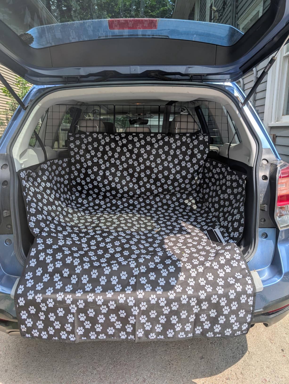 Pet Dog Trunk Cargo Liner - Oxford Car SUV Seat Cover - Waterproof Floor Mat for Dogs Cats - Washable Dog Accessories customer photo 2