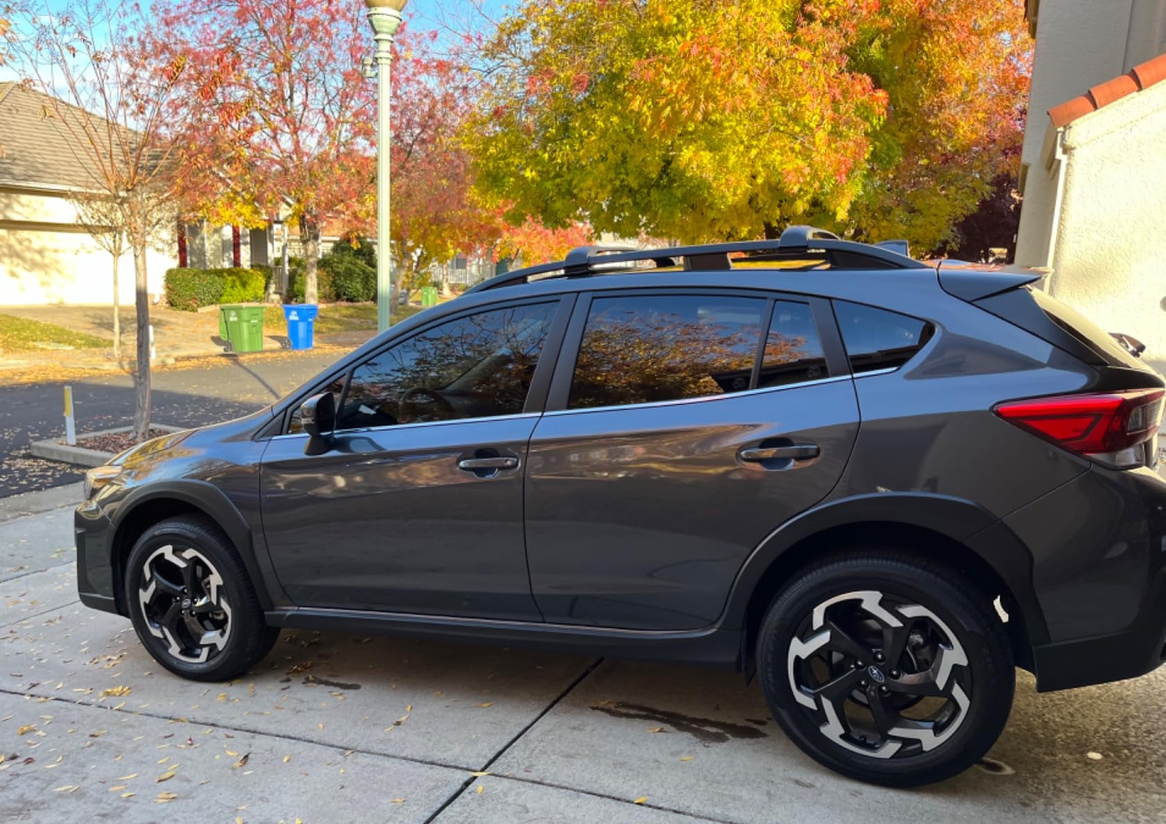 Subaru 2018-2023 Crosstrek Roof Rack Cross Bar Set Aero E361SFL400 customer photo 2
