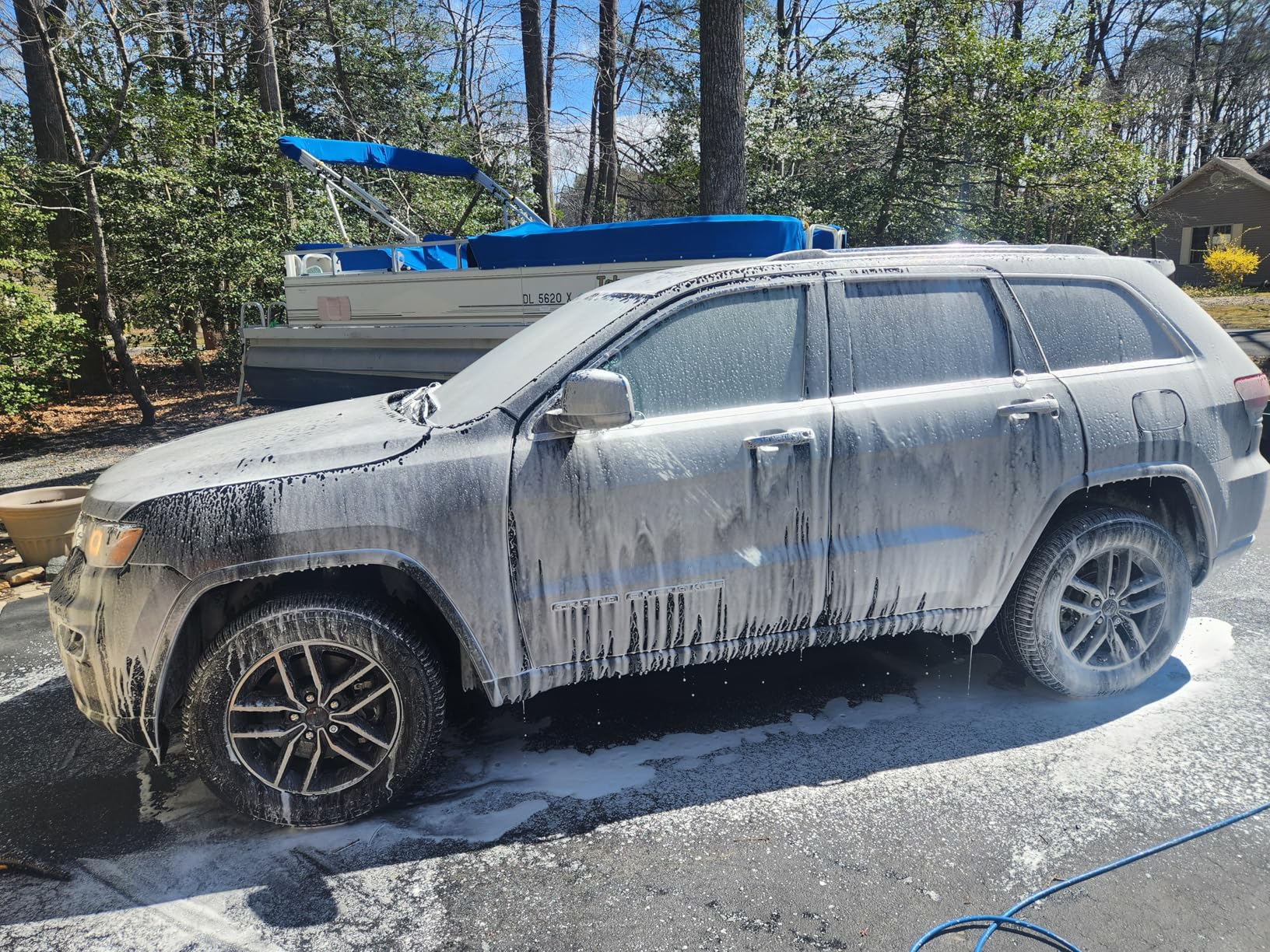 McKillans Foam Cannon for Pressure Washer (Wide Mouth) - Car Wash Snow Foam Cannon Lance Pressure Washer Soap Dispenser for Car Washing with Adjustable Thick Foam + 1/4 Quick Connector customer photo 2