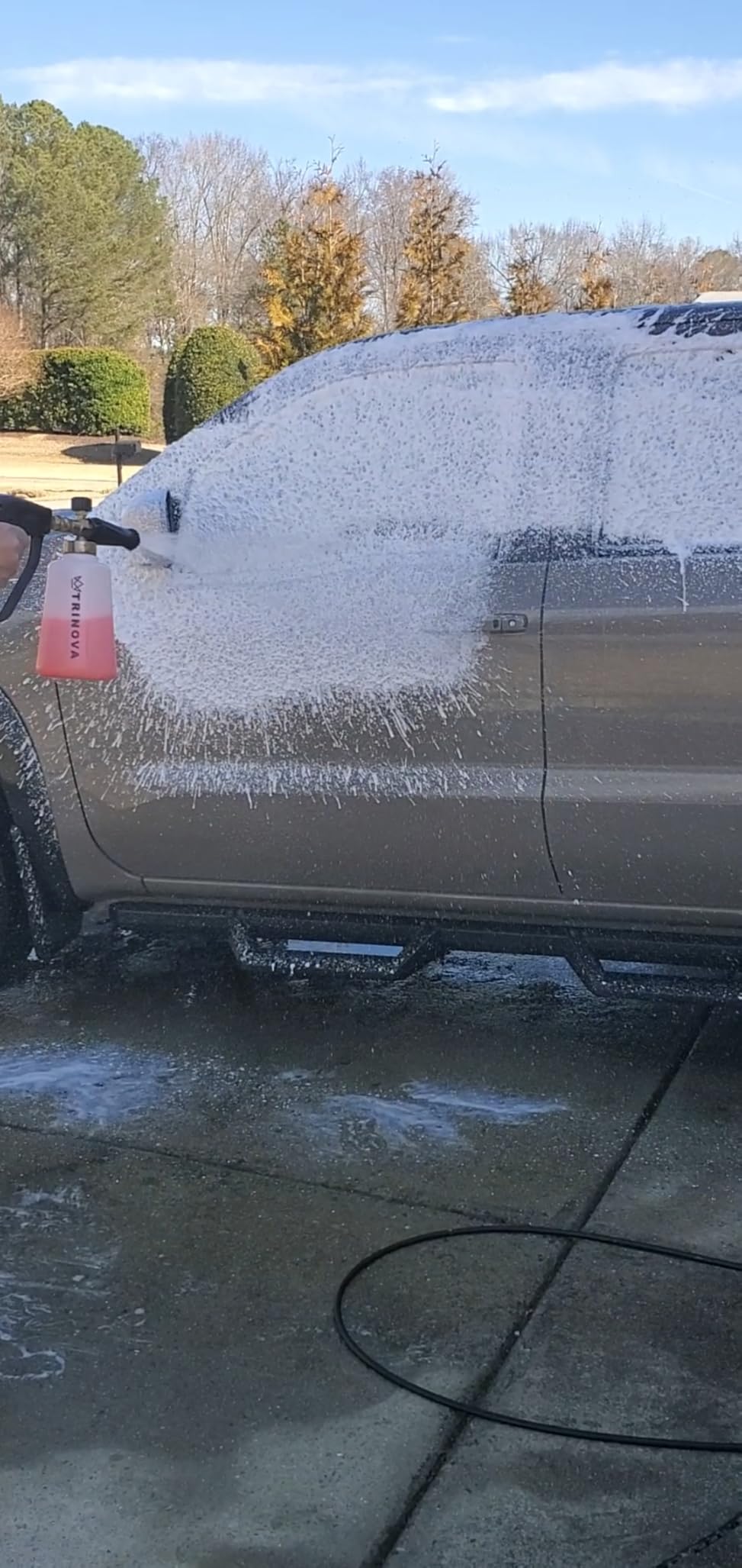 TriNova Foam Cannon for Pressure Washer - Original Wide Neck, Wide Base Heavy Duty Foam Gun for Detailing customer photo 1