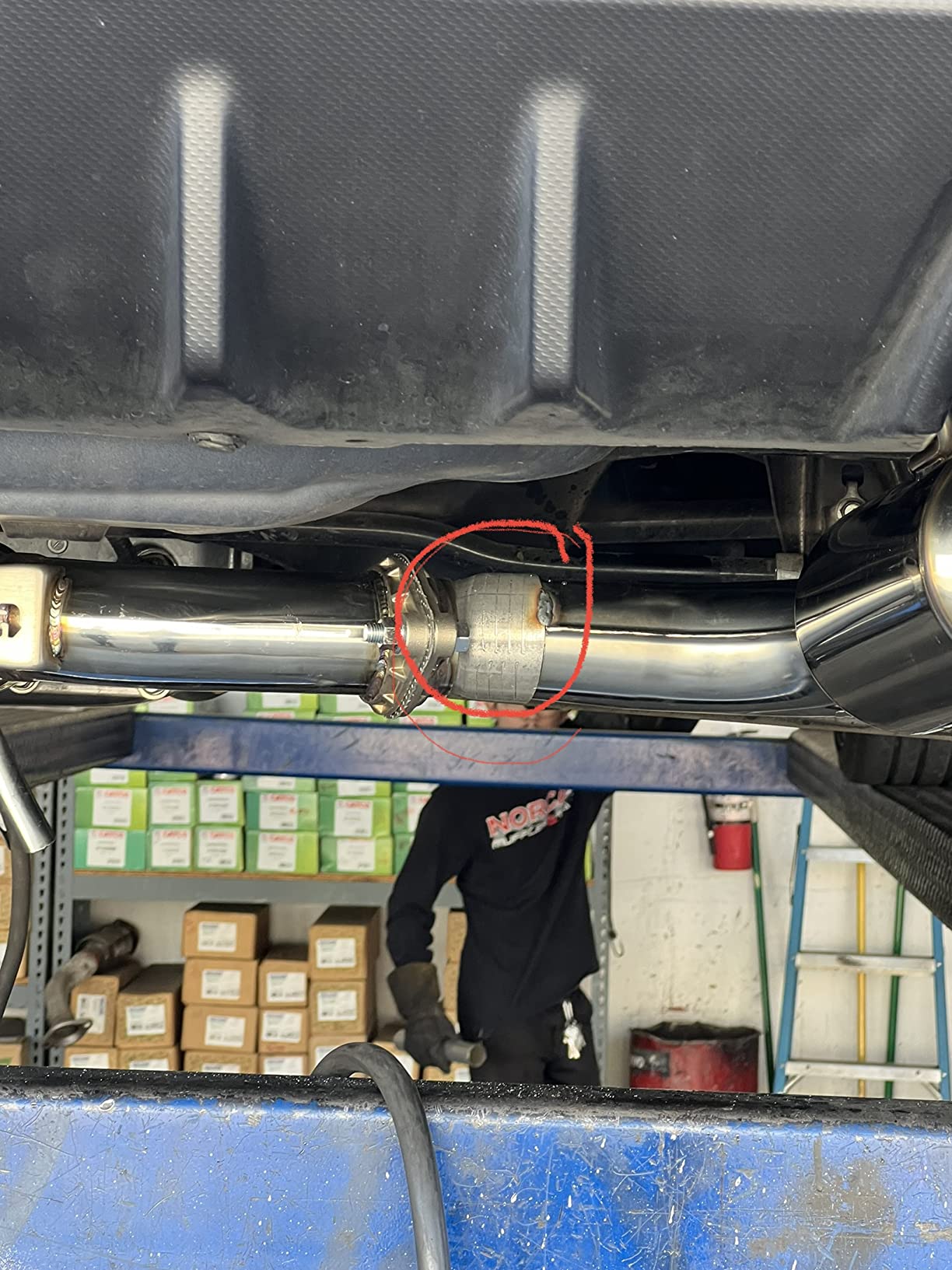 Invidia HS15STIGM4ST Exhaust System (Back Exhaust2015+ Subaru WRX/Sti Gemini/R400 Single Layer Quad Titanium Tip Cat) customer photo 1