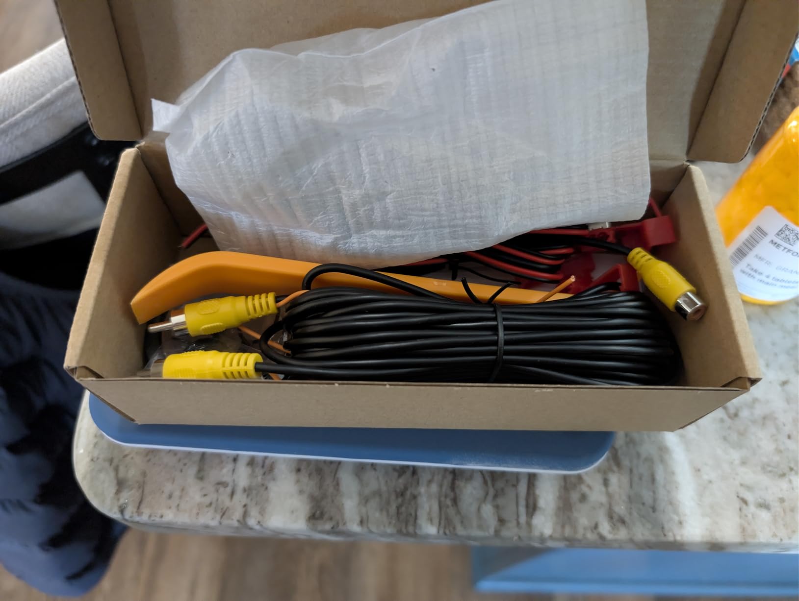 Backup Camera Flush Mount, Metal Housing 170°Wide View Angle Rear/Side/Front View Camera for Car, Clear Night Vision IP69 Waterproof Reverse Camera for Vehicle SUV RV Pickup, 18.5mm, 12V/24V, Black customer photo 1