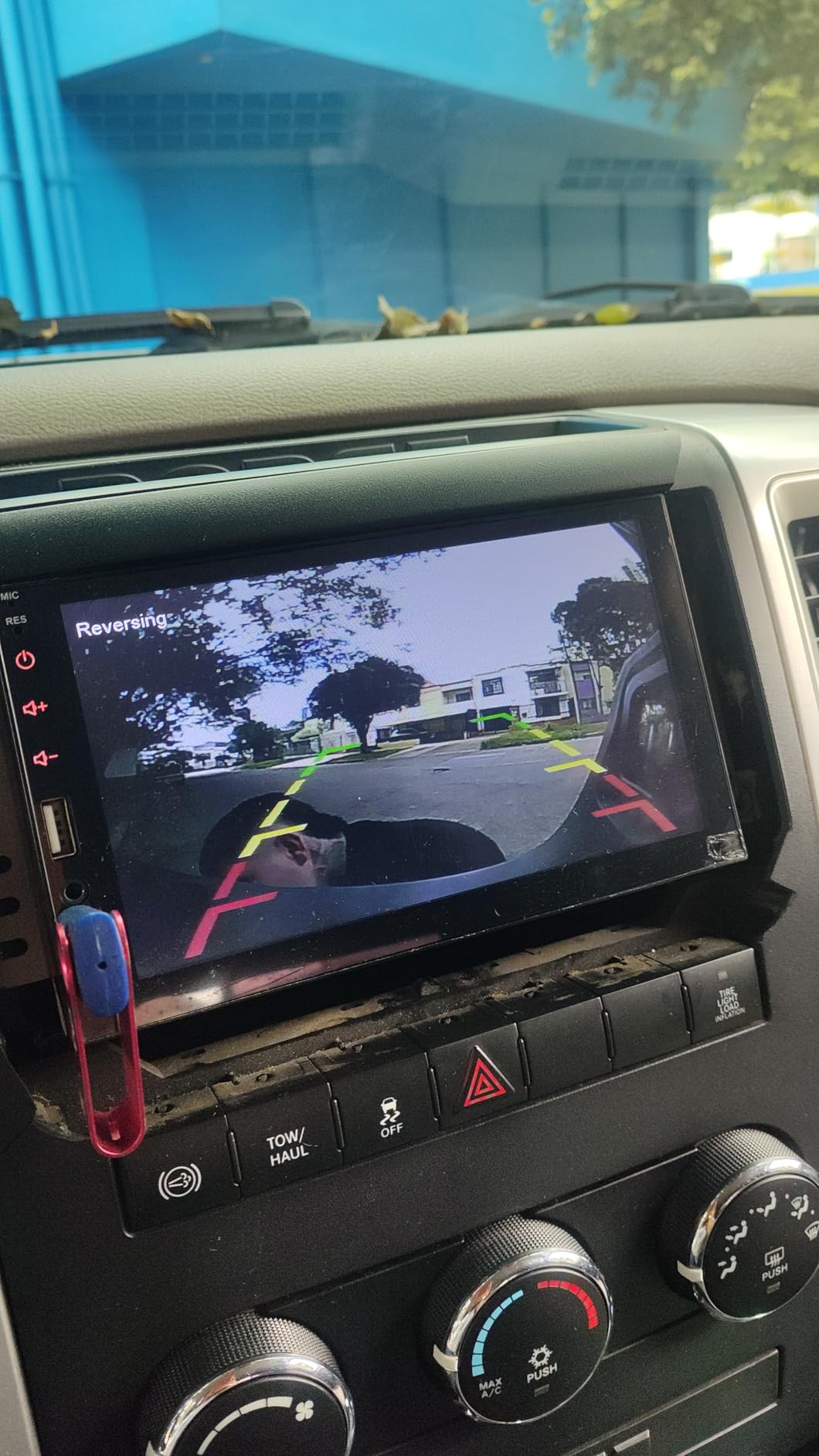 Backup Camera Flush Mount, Metal Housing 170°Wide View Angle Rear/Side/Front View Camera for Car, Clear Night Vision IP69 Waterproof Reverse Camera for Vehicle SUV RV Pickup, 18.5mm, 12V/24V, Black customer photo 2