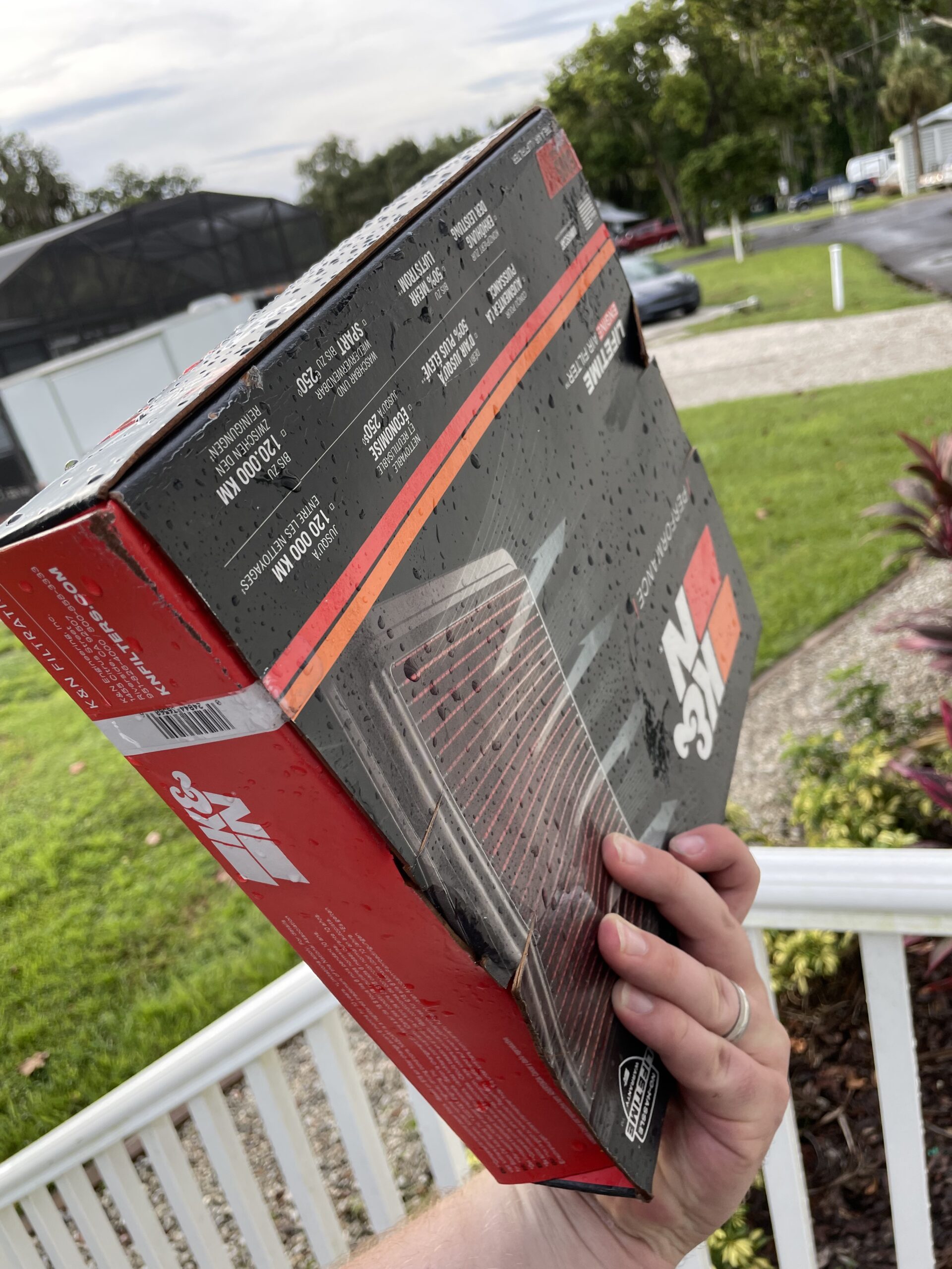 K&N Performance Diesel High-Flow Lifetime Engine Air Filter: Increase Power: Premium, Washable: Compatible with 2017-2019 Chervolet/GMC: Silverado 2500 & 3500, Sierra 2500 & 3500, 33-5065 customer photo 1